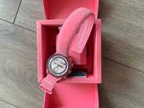 Zegarek Omega Swatch Pink Moon SO33P100, second-hand