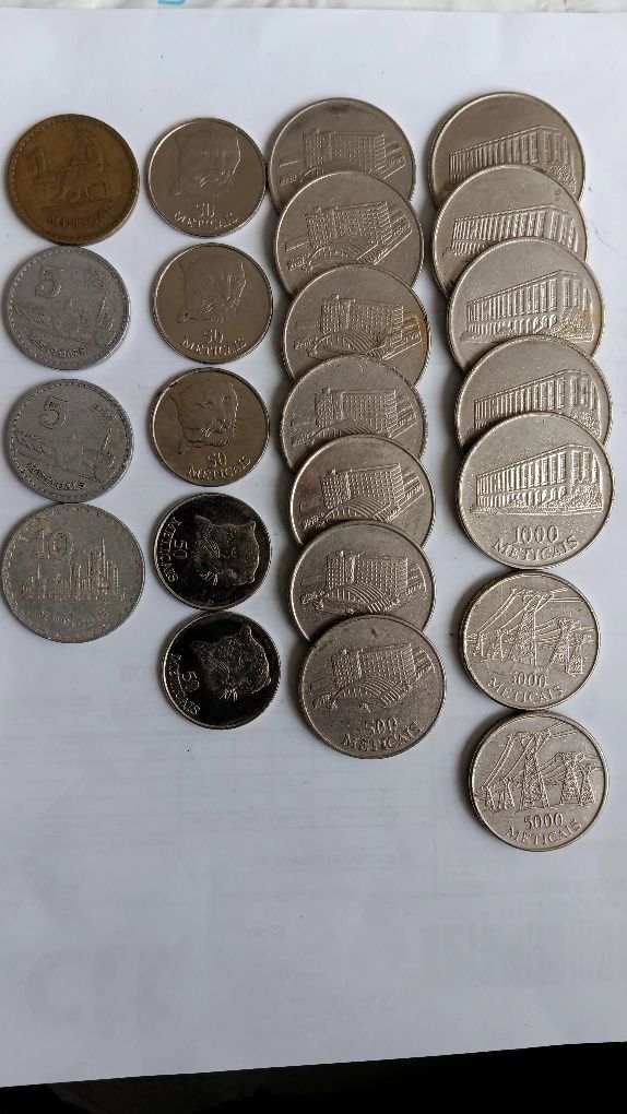 23 moedas de Moçambique