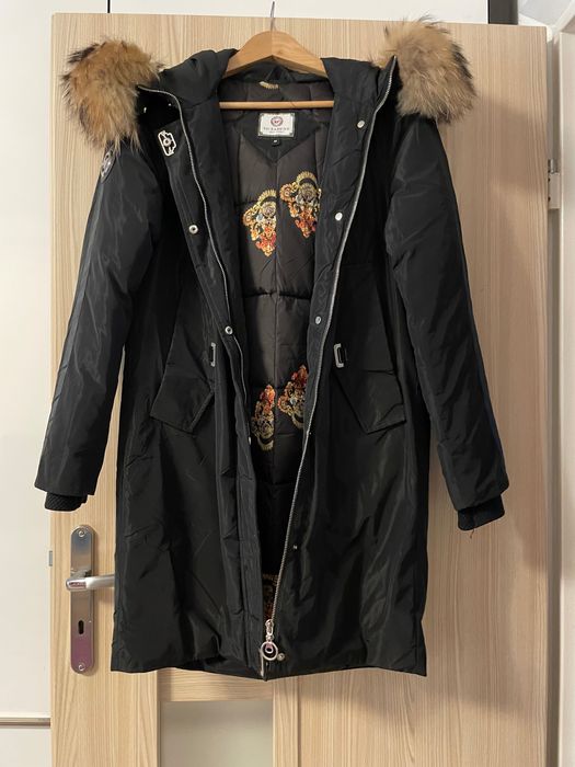 Sprzedam kurtkę zimową z futrem z jenota