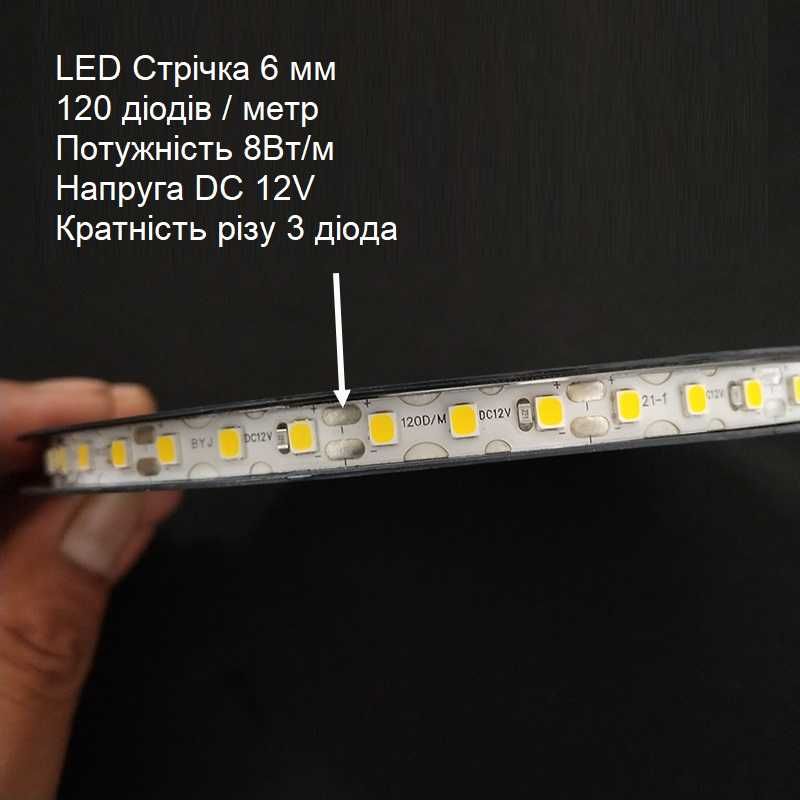 ЛЭД лента | LED лента для неонового силиконового рассеивателя | неон 2