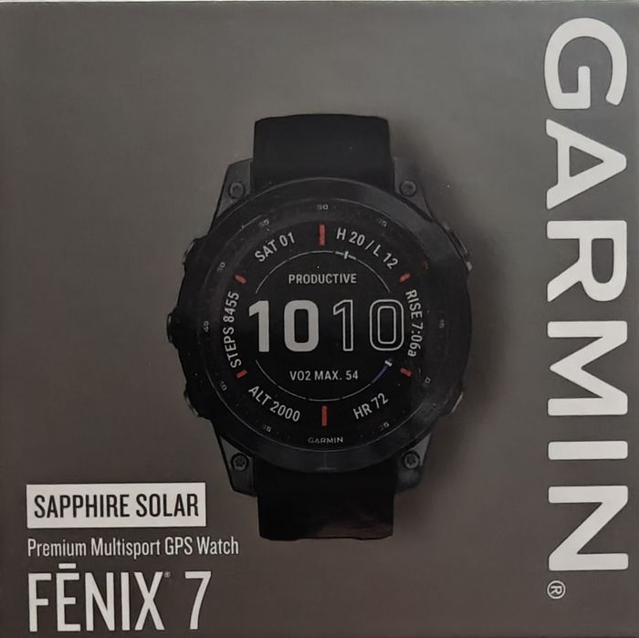 Garmin Fenix 7 Solar Sapphire DLC + Gratis