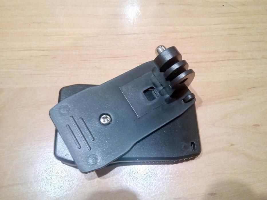 Mocowanie Gopro Xiaomi do plecaka i nie tylko, klamra jaws szczęki