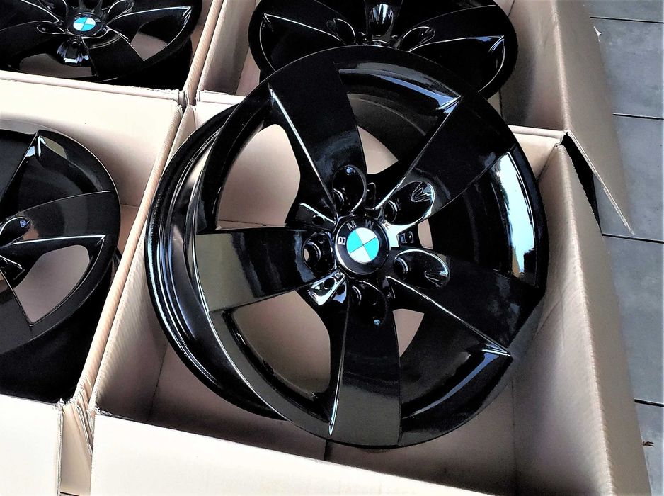 Alufelgi 16 5x120 Czarne BMW E60 E61 ET20 Oryginalne ! 437#