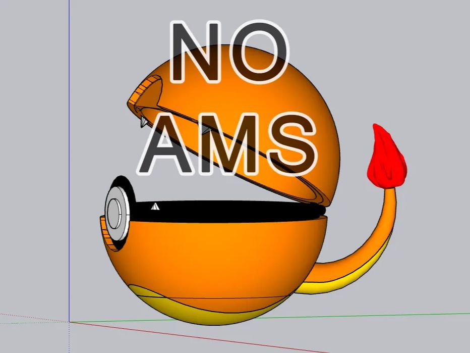 Pokébola do Charmander para Colecionar