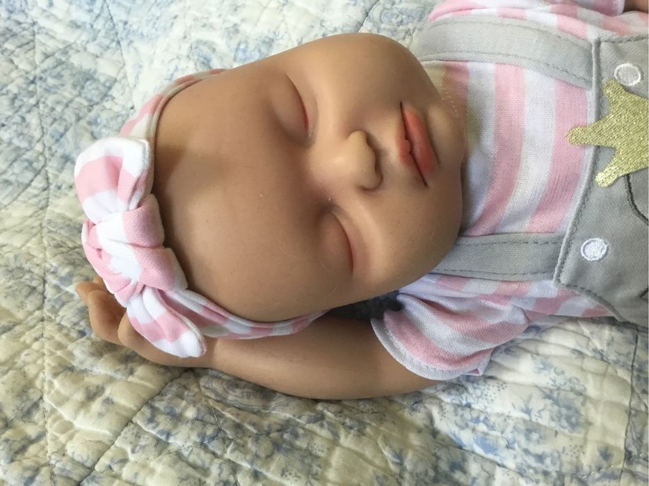 Boneca bebé reborn verdadeiro silicone (artigos novos)