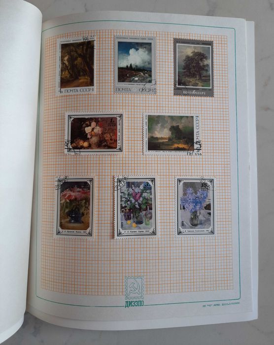 100 znaczków: flora i fauna w zeszycie tematycznym