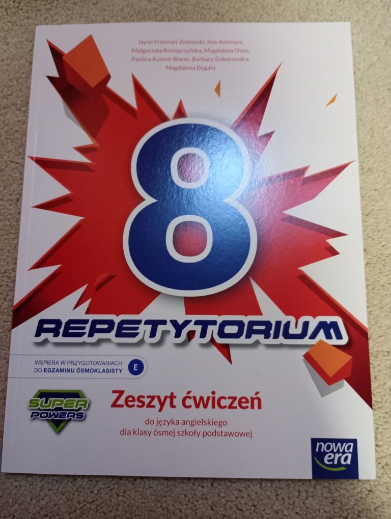 Zeszyt ćwiczeń repetytorium klasa 8