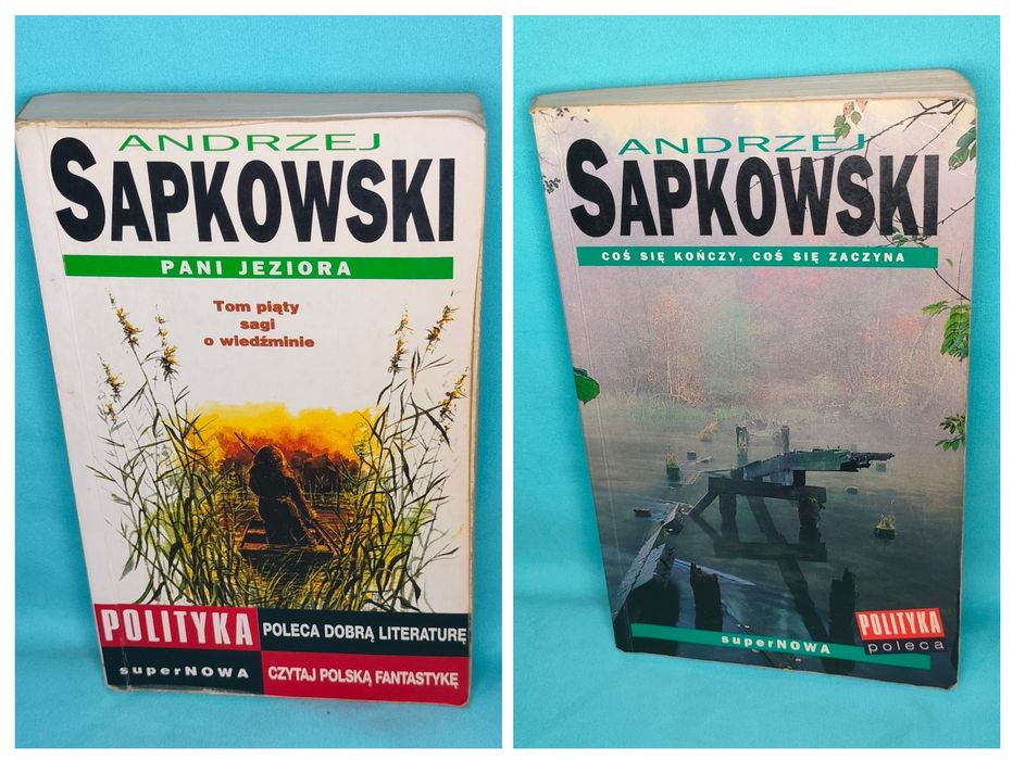 Sapkowski Wiedźmin, pakiet osiem tomów
