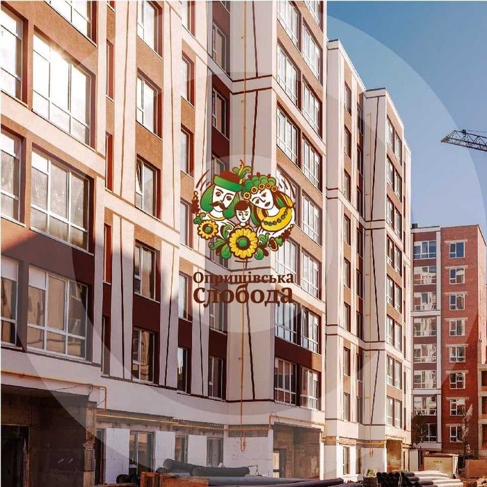 Однокімнатна квартира 38,2м з ФРАНЦУЗЬКИМ балконом Опришівська слобода