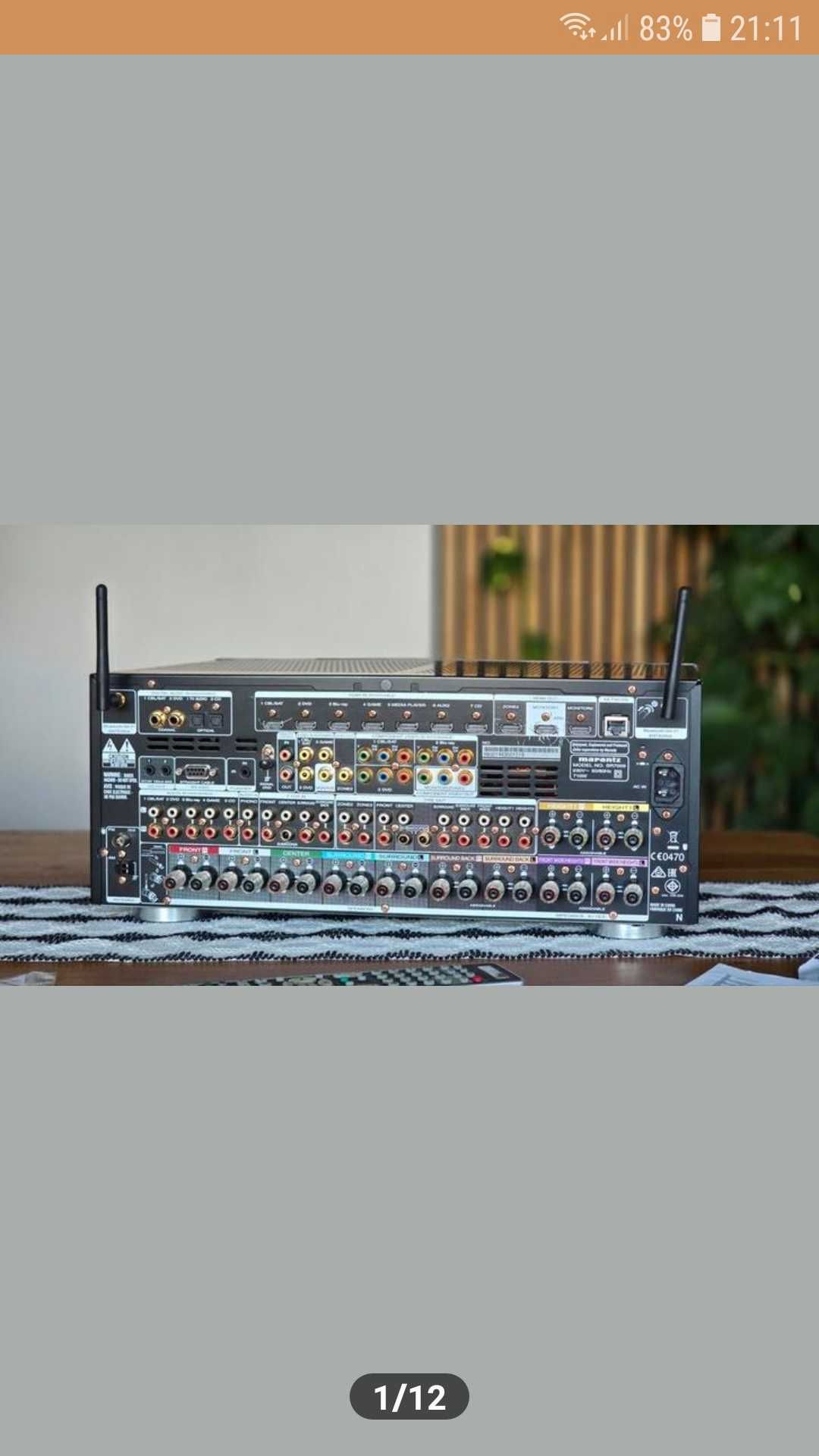 okazja amplituner marantz Sr7009 wifi bluethooth ladny