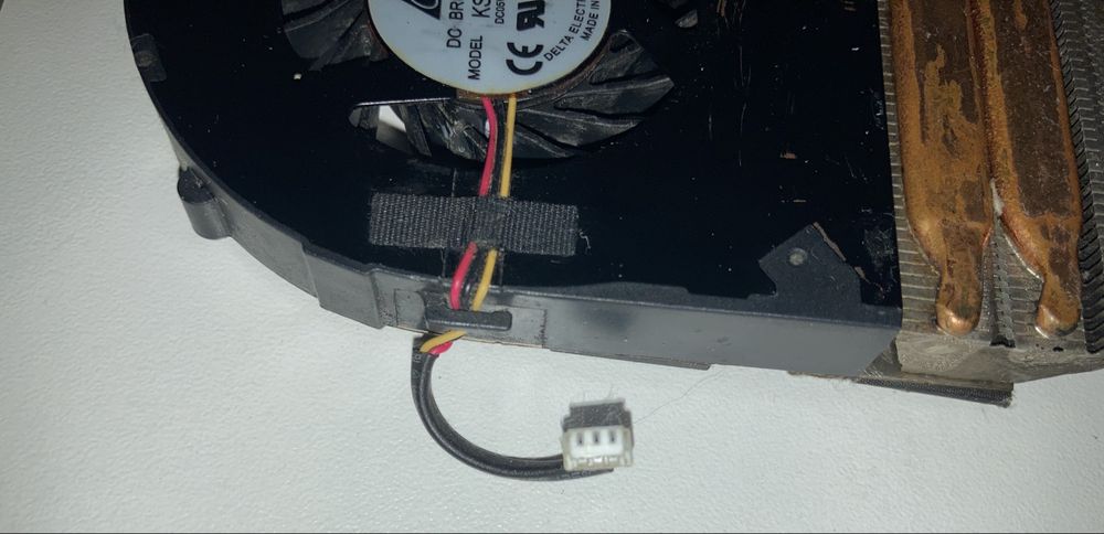 System układ chłodzenia Acer eMachines D640 D730 radiator wentylator