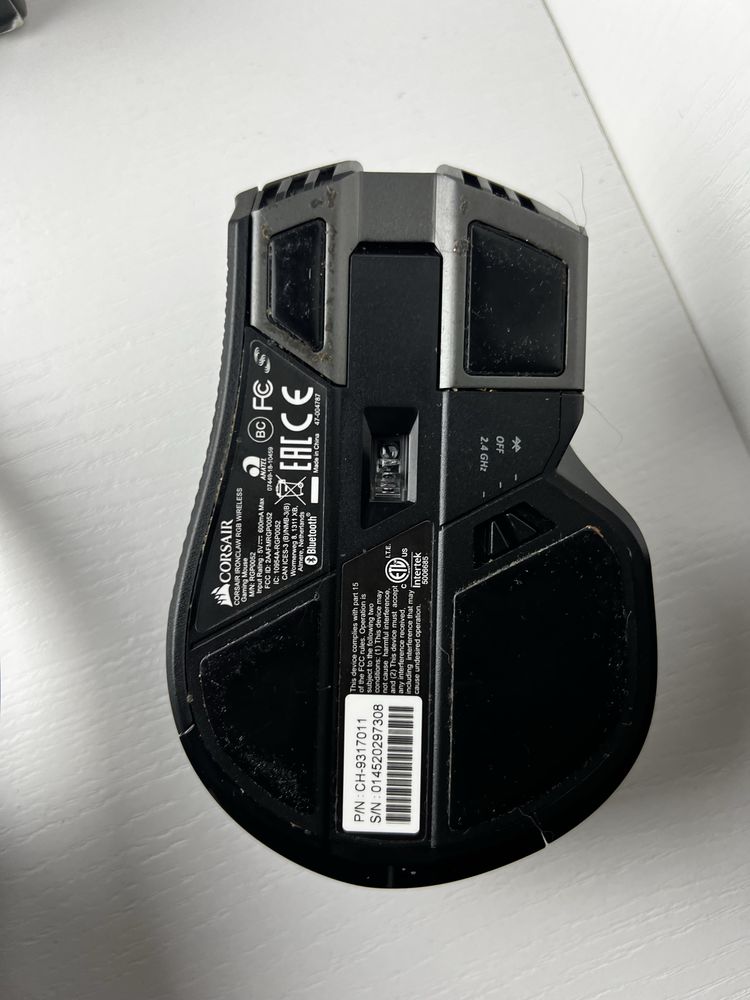 Myszka bezprzewodowa IRONCLAW RGB WIRELESS