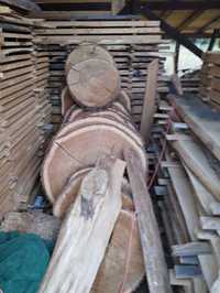 Drewno konstrukcyjne tarcica balik-deski-dąb-jesion o,55m