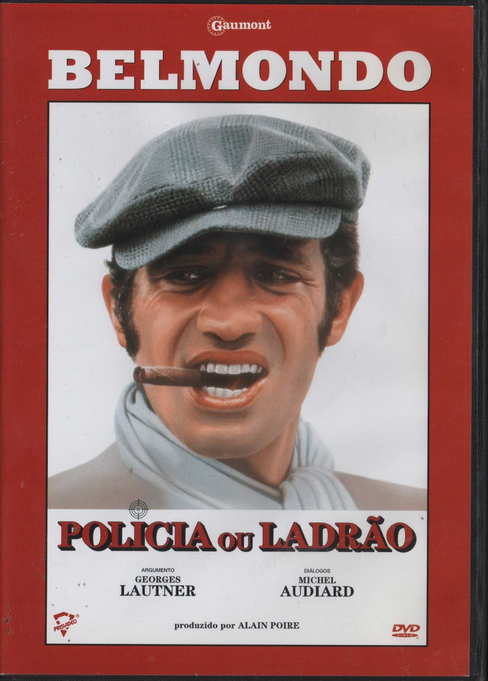 Dvd Polícia Ou Ladrão - acção - Jean-Paul Belmondo
