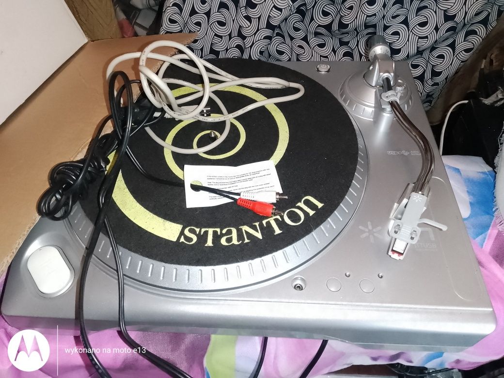 Gramofon na USB do komputera  i wieży