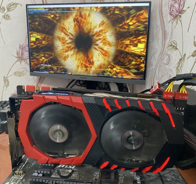 Відеокарта Gigabyte MSI Asus GTX 1070 8gb гариний стан!