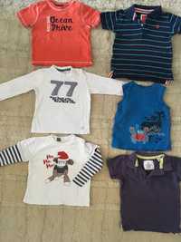 Koszulki dla chlopczyka 18-24m ZARA BABY