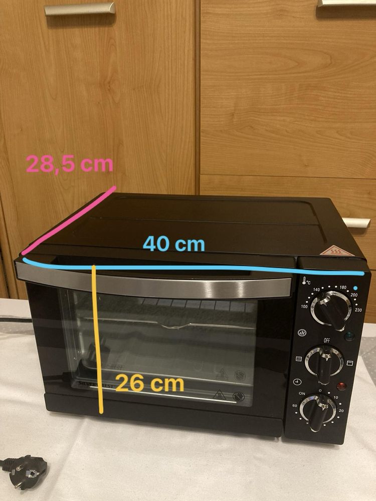 Mały piekranik mini oven Slivercrest SGB 1200 F1