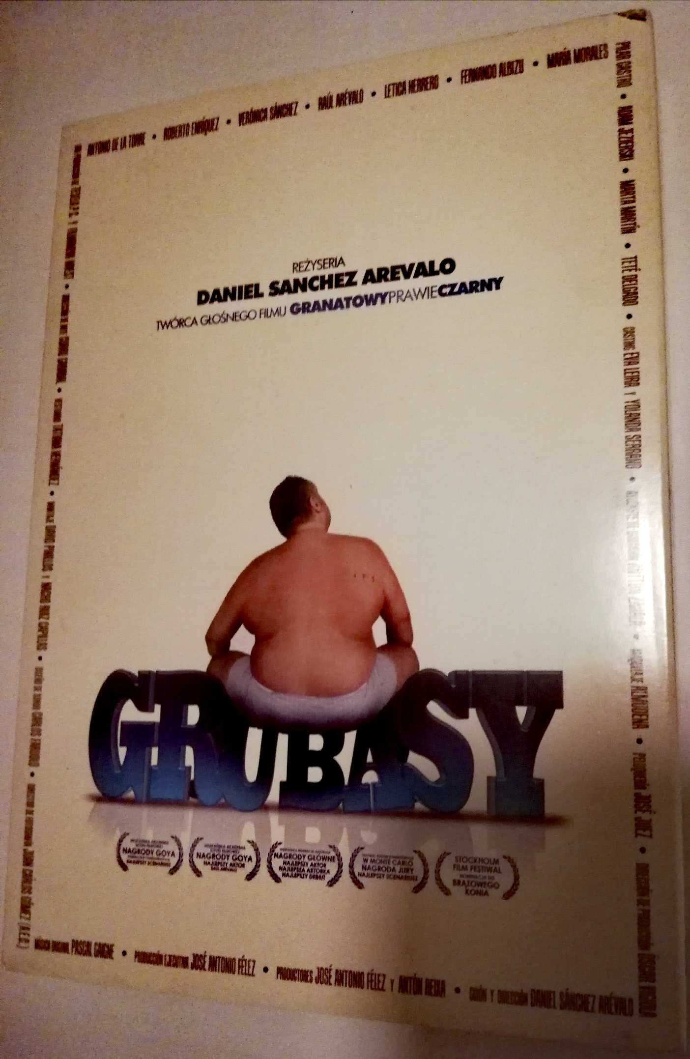 Grubasy hiszpański film dvd komedia komediodramat