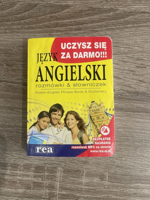 Rozmówki i słowniczek, język Angielski. Wydawnictwo Rea