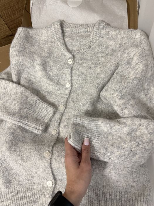 М'який кашеміровий кардиган светр с м