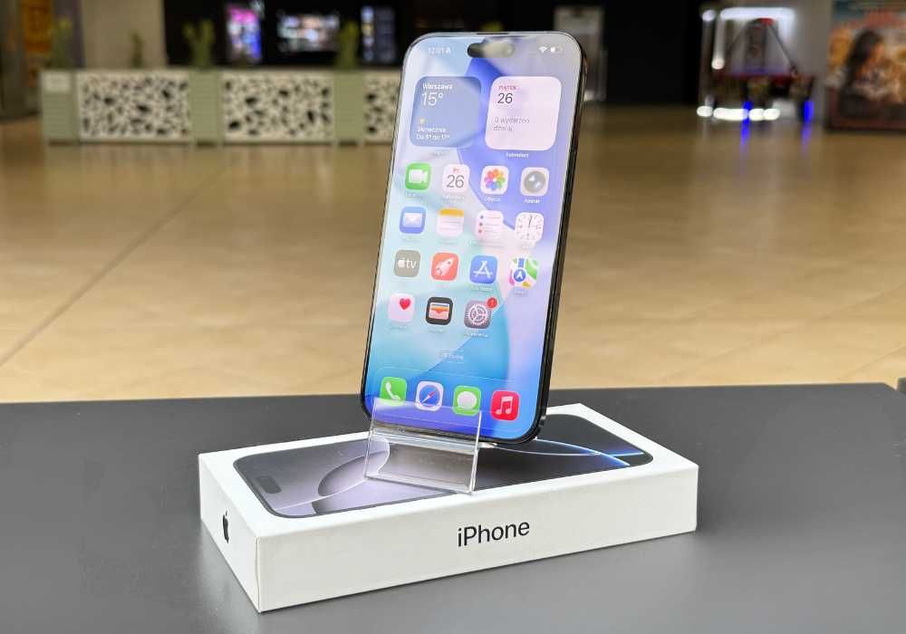 Apple IPhone 16 PRO MAX | 256 GB | Kondycja bateri 100% | SZKŁO GRATIS