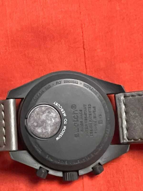 Zegarek Omega x Swatch SO33A100 – Mercury Kolekcjonerski Skarb