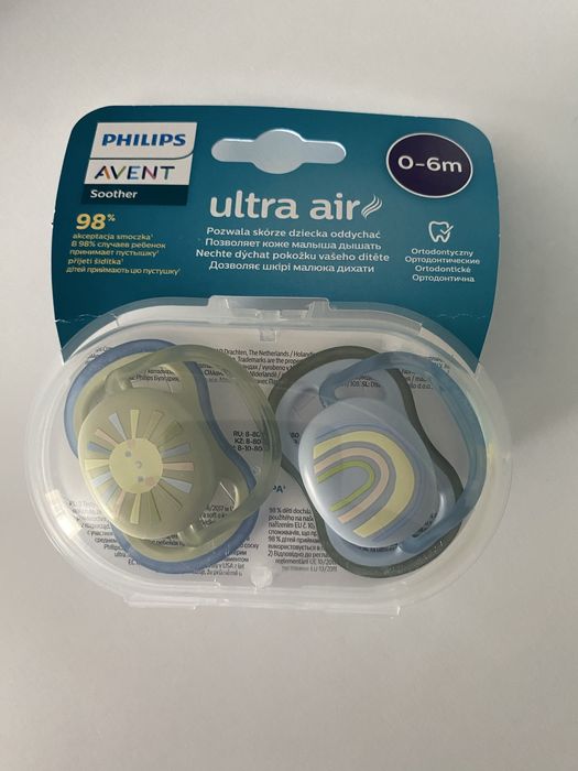 Пустушка Philips AVENT Ultra Air 0-6 місяців