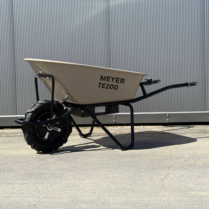 MEYER TE200 | Elektryczna taczka | 200 kg | 8 h pracy | Nowość