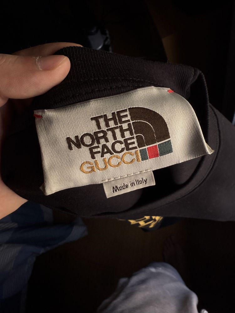 T-shirt Gucci x The north face