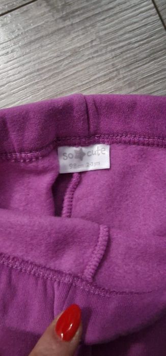 Dres ocieplany na dziewczynkę