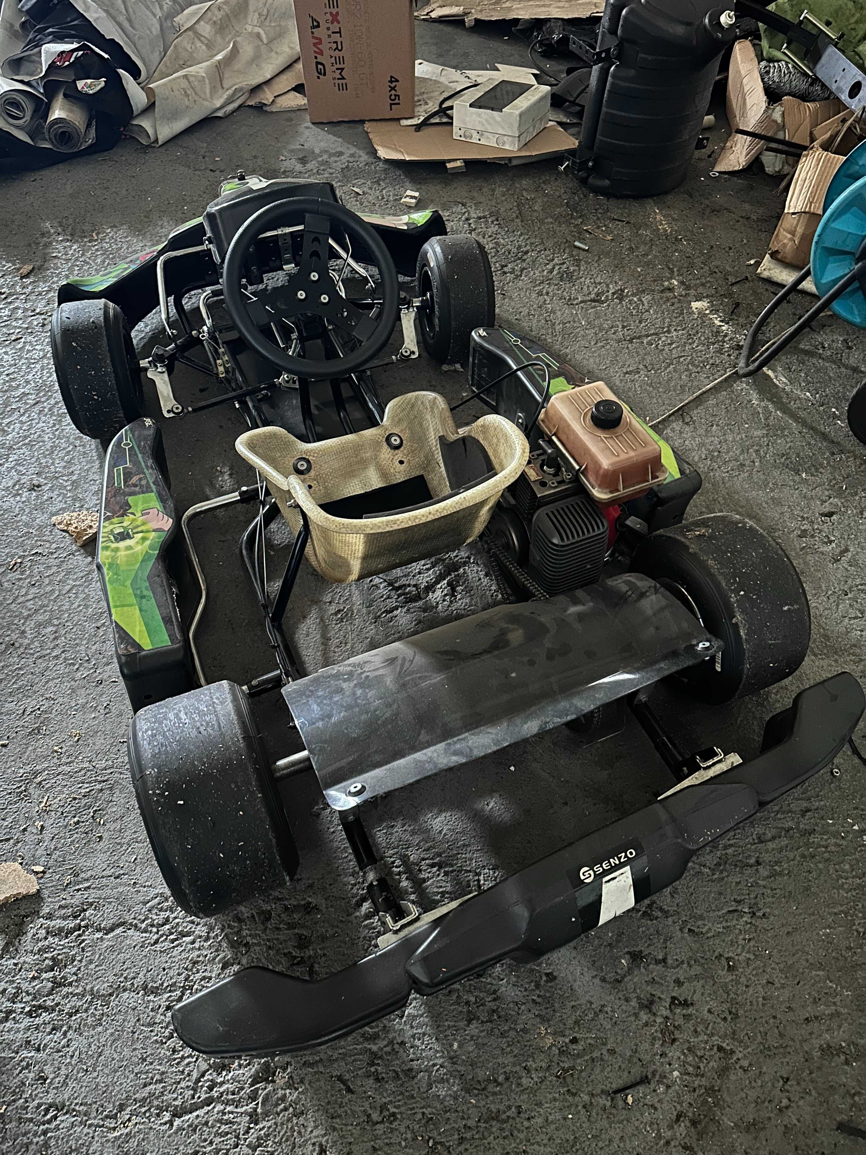 Gokart CRG mini dla dzieci 7-11 lat Comer 80 ccm