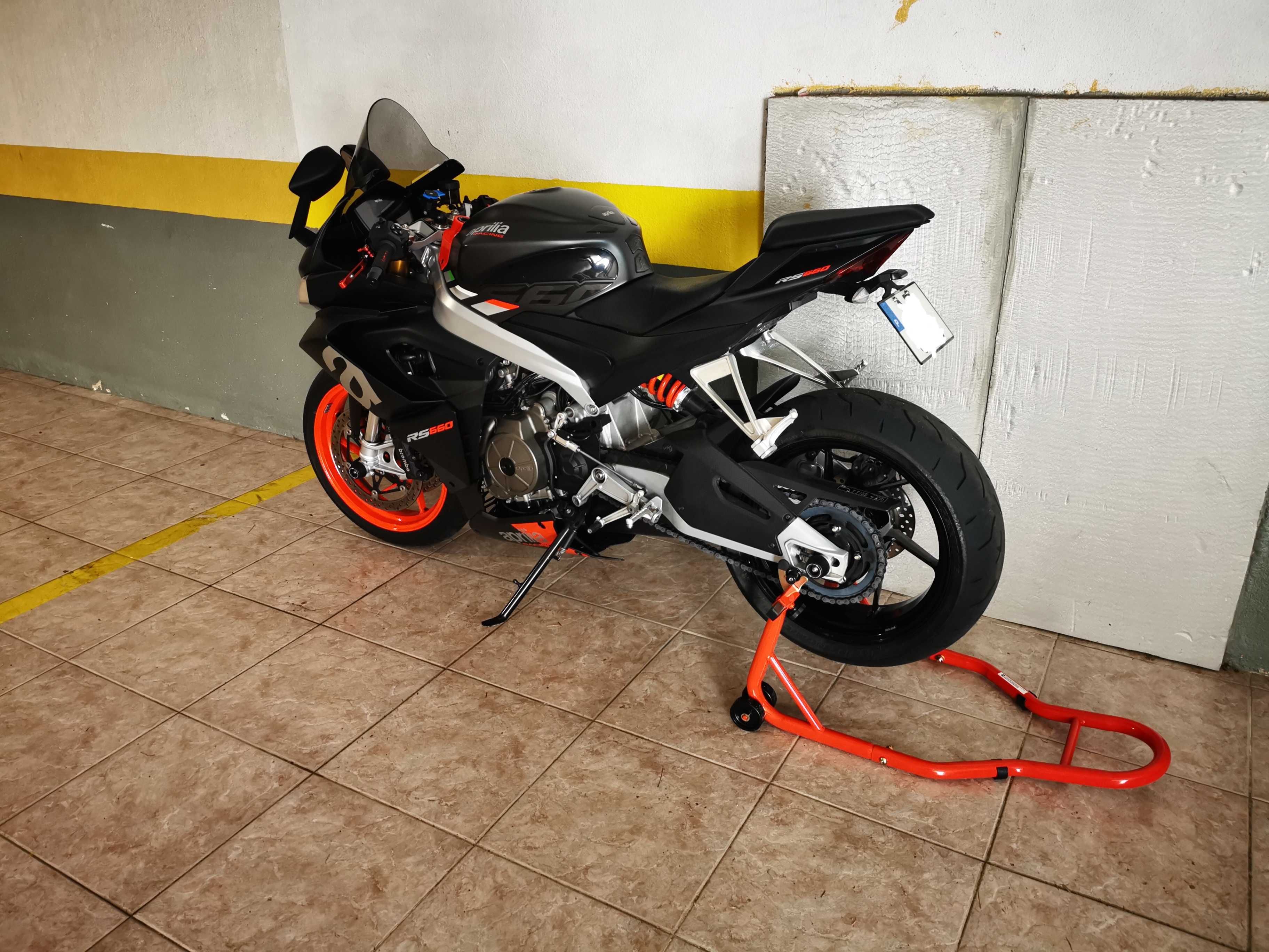 Aprilia RS660 full power