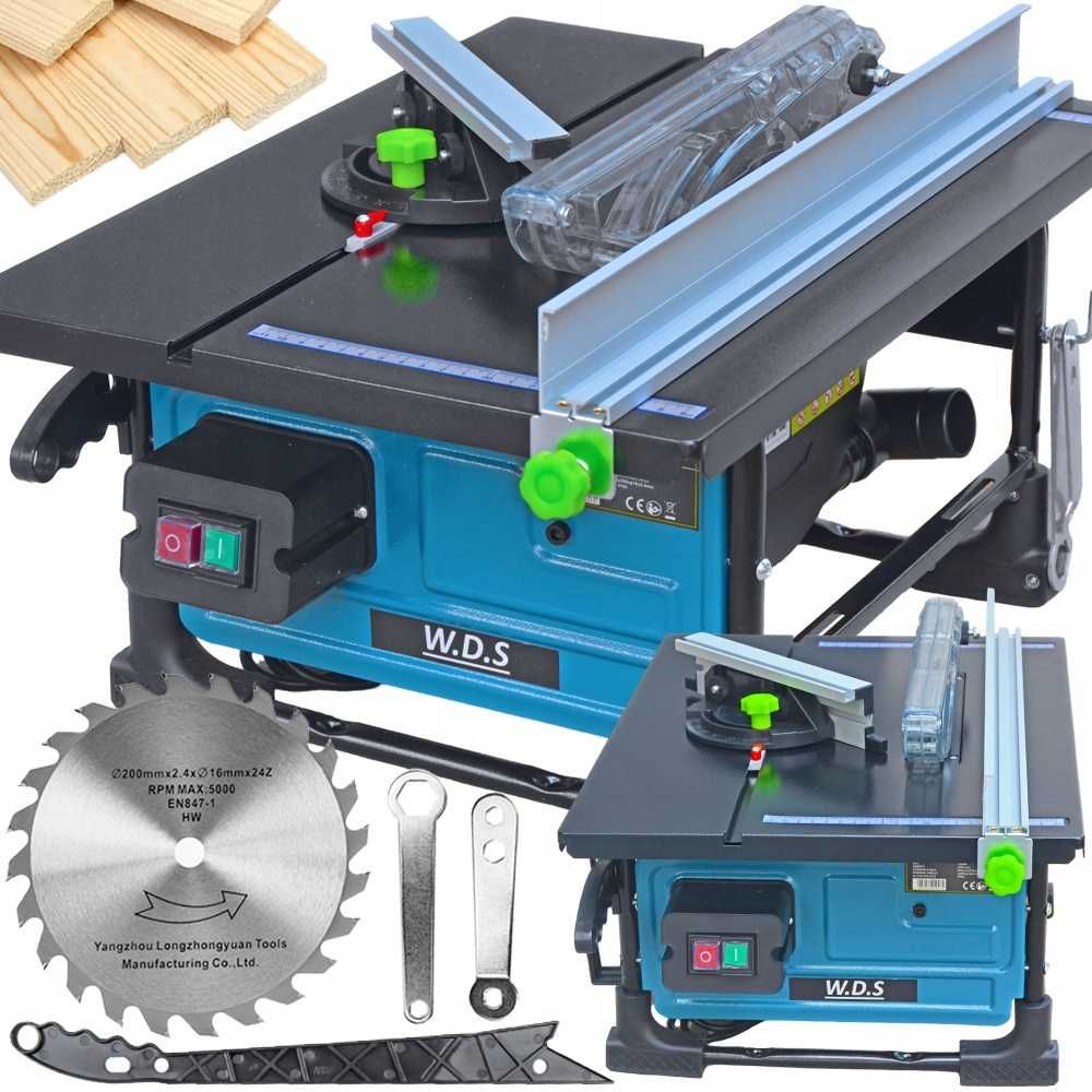 Piła Stołowa Pilarka Krajzega Do Cięcia Drewna Tarcza 1500W WDS NewMod