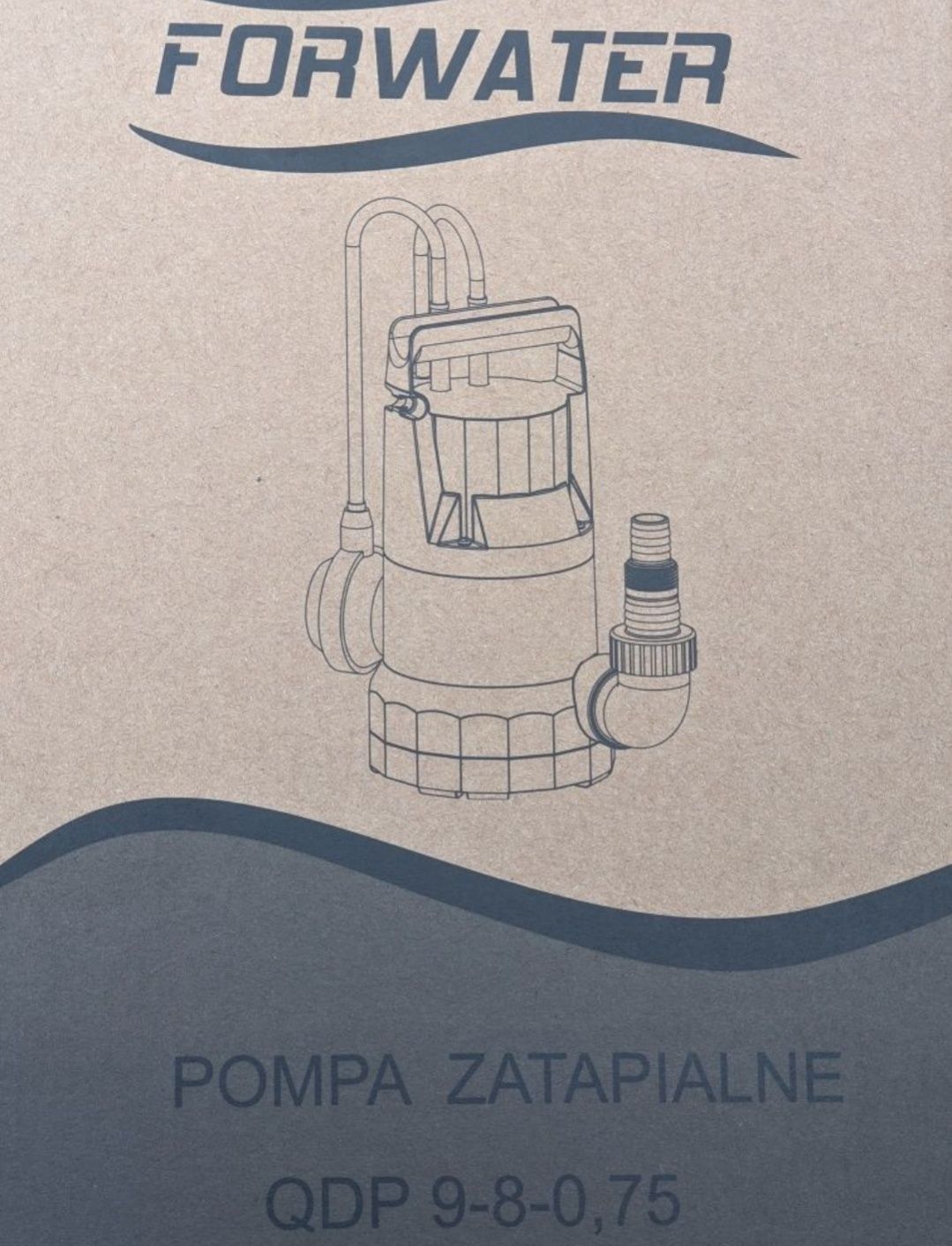 Дренажный фекальный насос QDP 750 Wt
