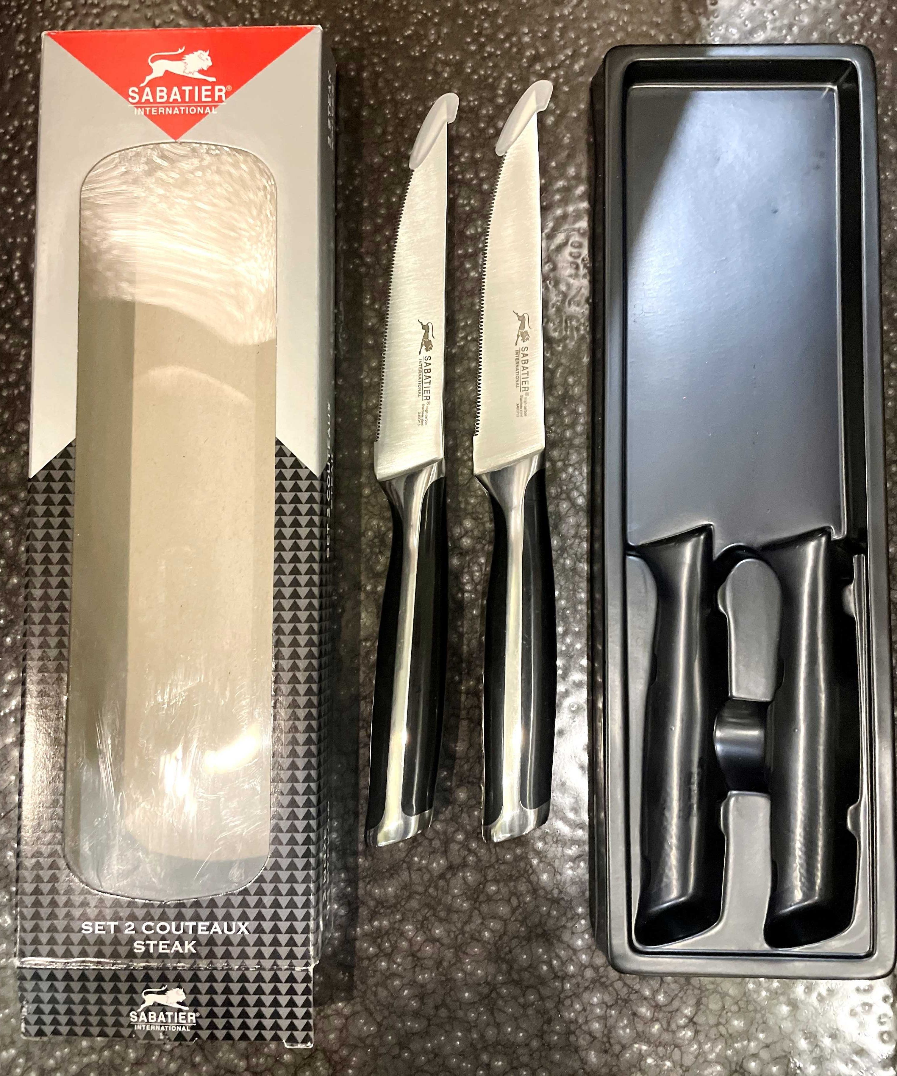 Ніж для стейка Sabatier International комплект/набор/2 ножа/нержавейка