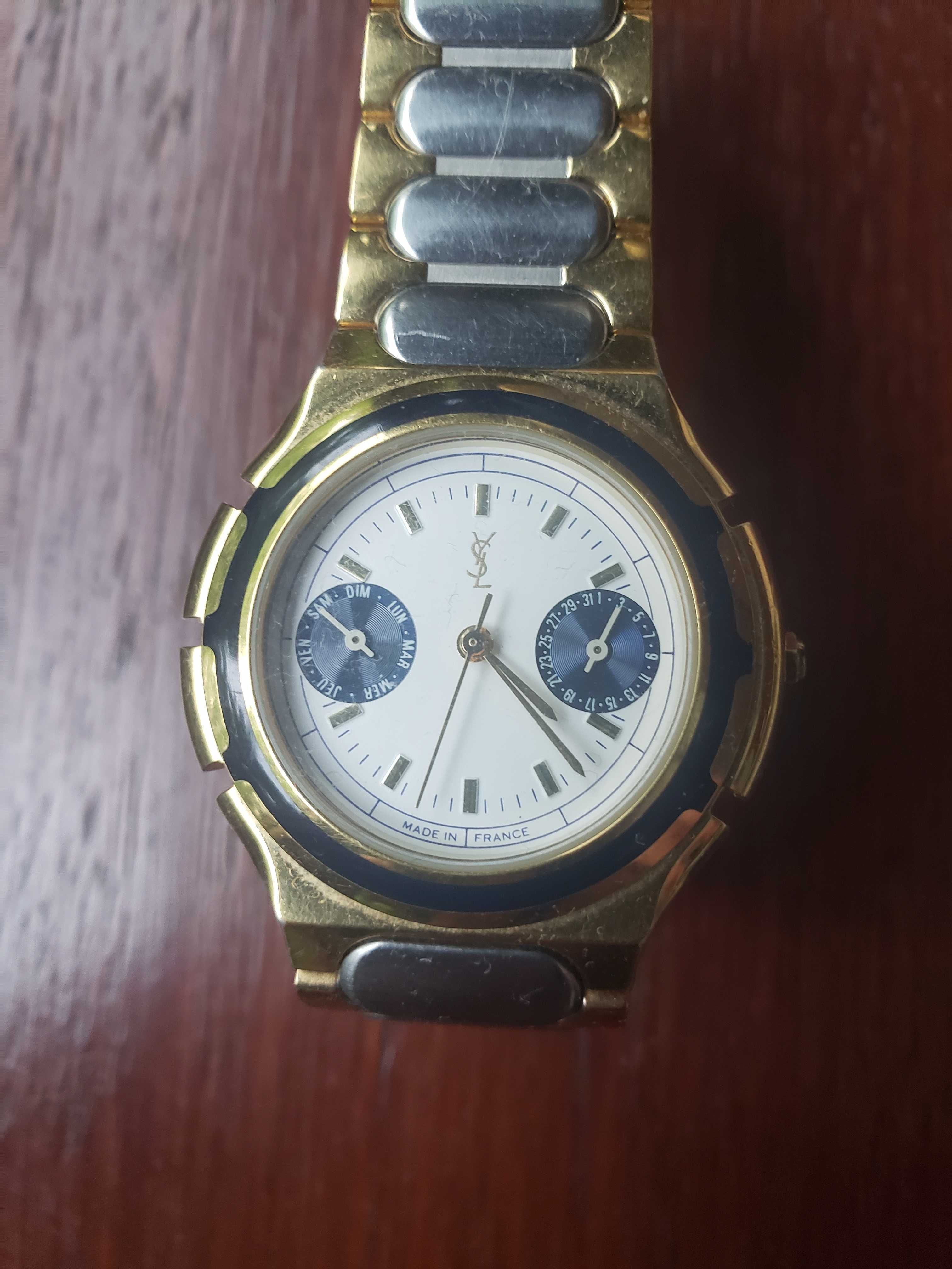 Relogio Yves Saint Laurent Classico em aço