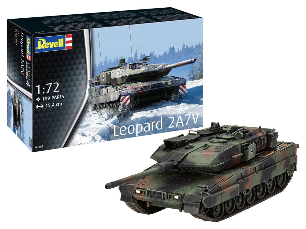 POJAZD model 1/72 czołg LEOPARD 2 A7V Revell 03355