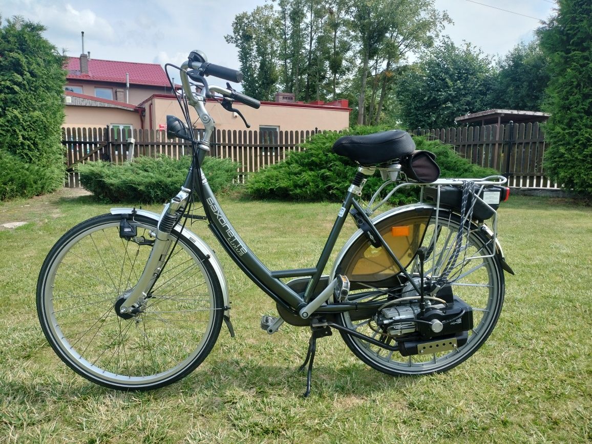 Holenderski rower spalinowy Saxonette Spartamet Sachs