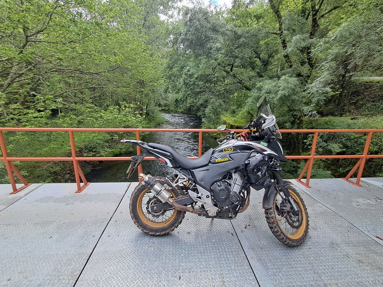 Honda Cb500x rally raid