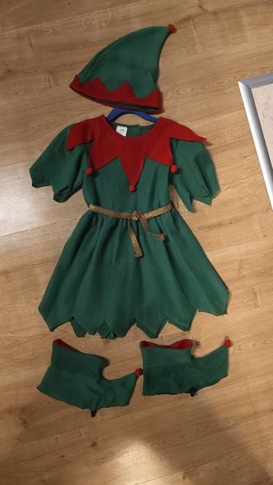 Strój elfa dla dziewczynki 120-130