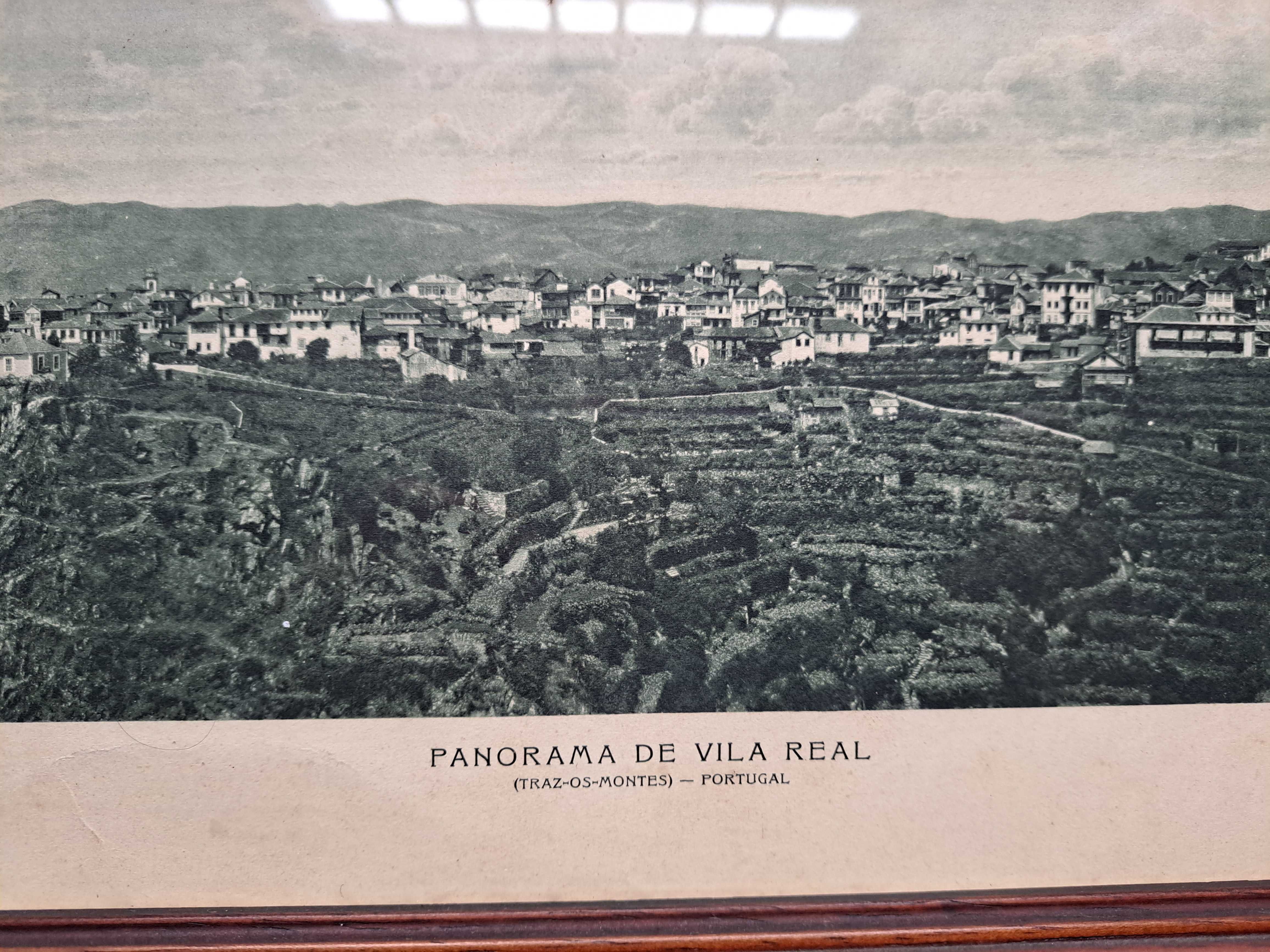 Panorama da cidade de Vila Real 1925