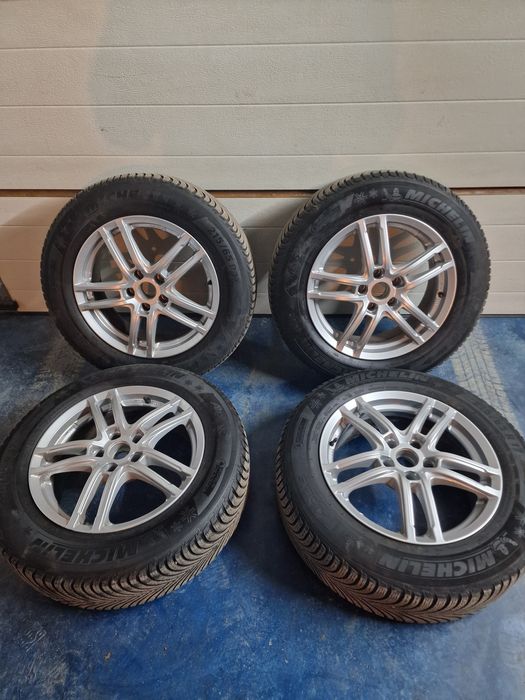 Koła alufelgi Dezent 17" + Opony zimowe Michelin Alpin 5. 7,5 mm!!