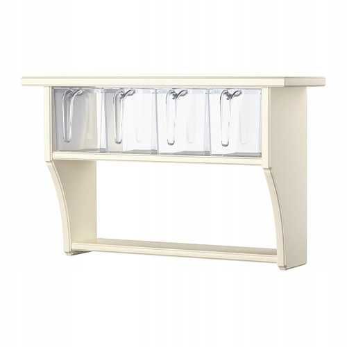 Dwie Półki z pojemnikami  Ikea Stenstorp Ścienna Szuflady 602.021.04