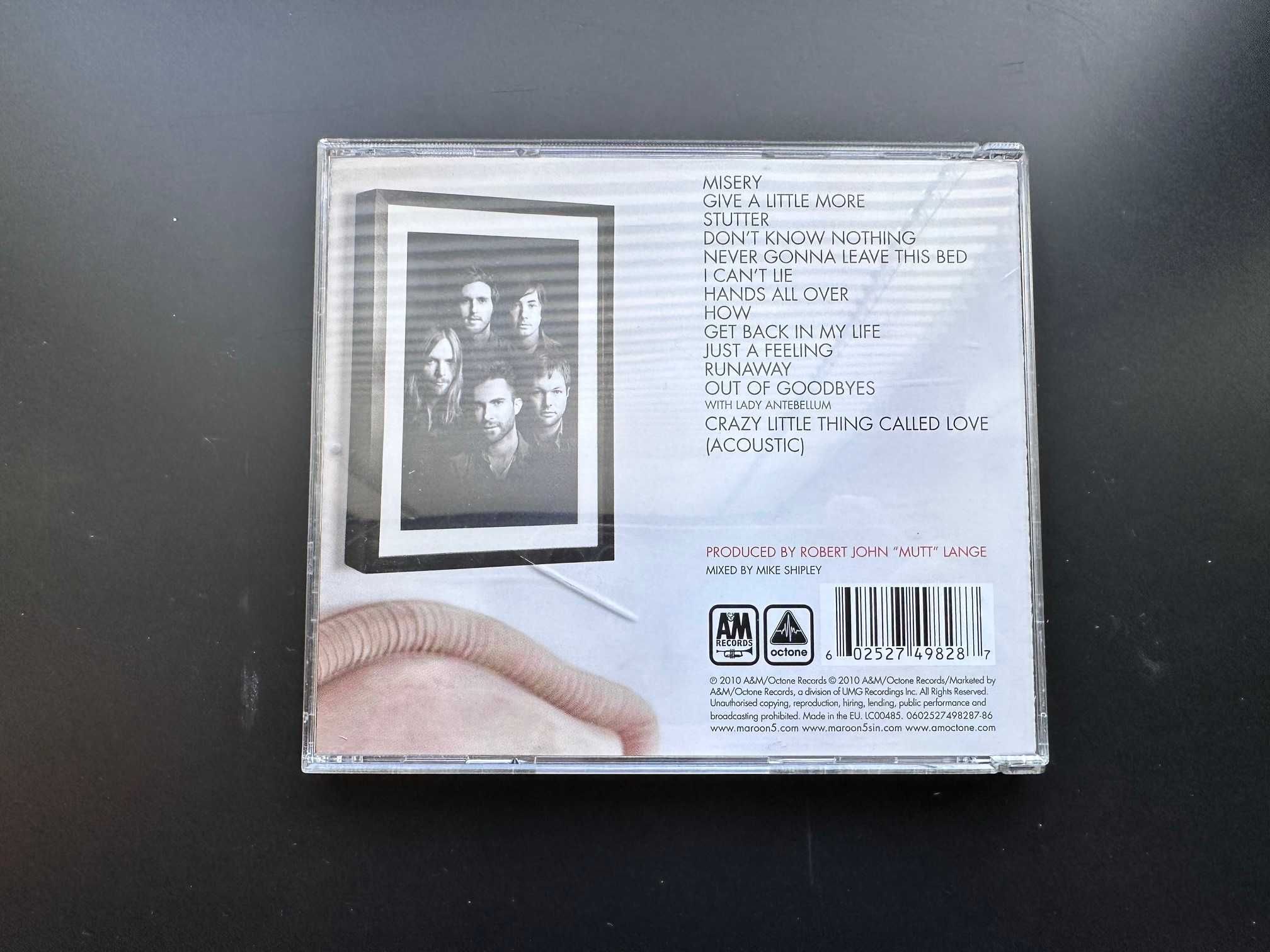 Oryginalna płyta CD z muzyką: Maroon 5, Hands All Over