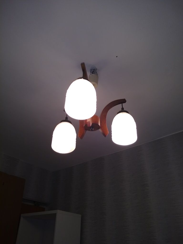 Lampa wisząca PRL