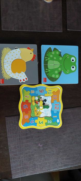 Drewniane układanki