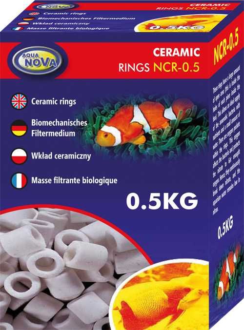 Bio ceramika Wkład filtracyjny do akwarium 0,5kg Aqua Nova