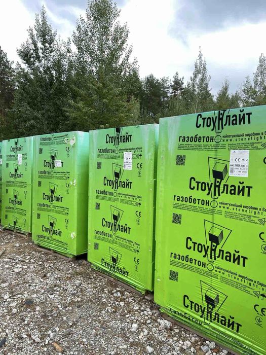 Газоблок з доставкою, будівельні матеріали!!! Блок, шлакоблок, цегла