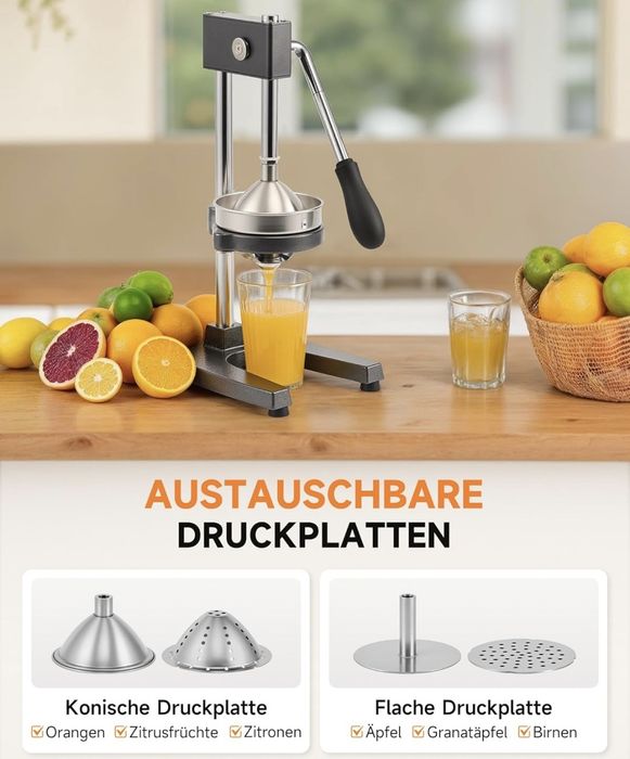 CO-Z Profesjonalna mastwna wyciskarka do cytrusów owoców Super Jakość